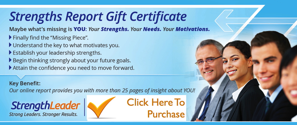 Strength report purchase gift cert.001